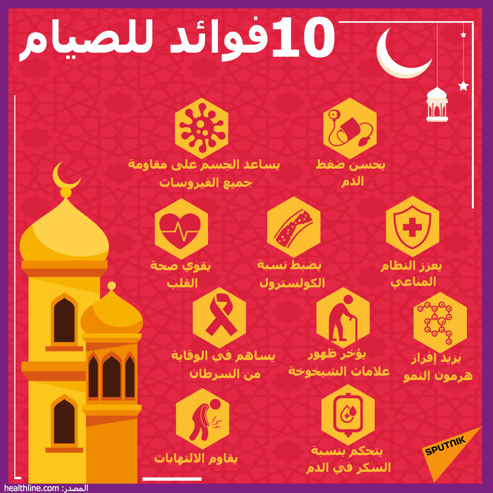 10 فوائد للصيام - سبوتنيك عربي
