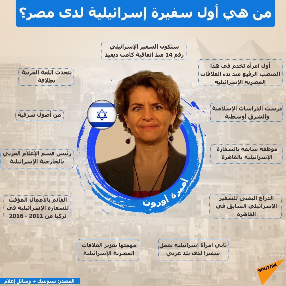 من هي أول سفيرة إسرائيلية لدى مصر؟ - سبوتنيك عربي