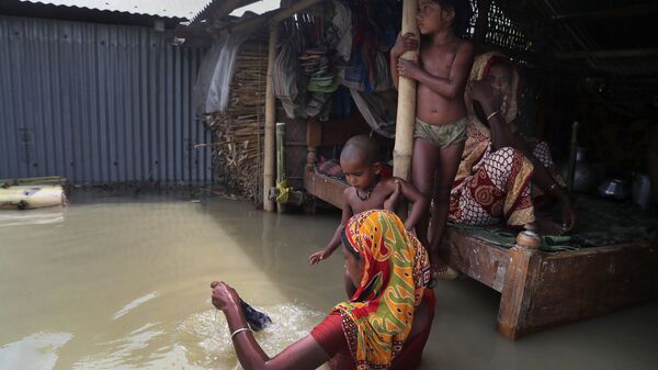 فيضانات آسيا، الهند 14 يوليو 2020 - سبوتنيك عربي