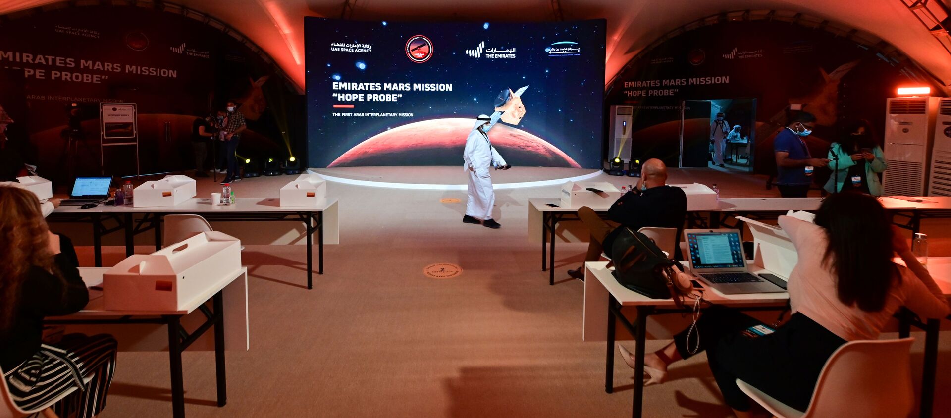 إطلاق مسبار الأمل، في أول مهمة عربية إلى المريخ، الإمارات العربية المتحدة، 20 يوليو 2020 - سبوتنيك عربي, 1920, 09.02.2021
