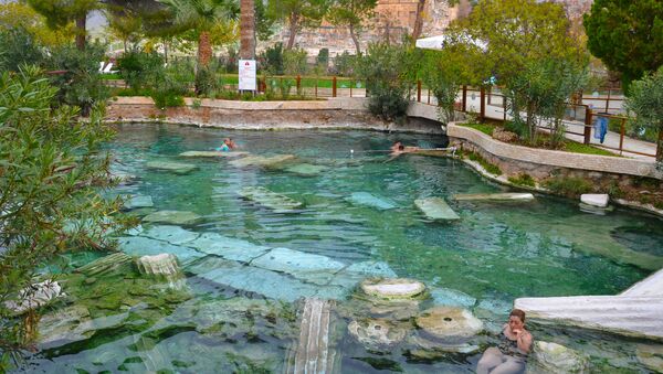 مسبح كليوبترا في دينزلي، تركيا - سبوتنيك عربي