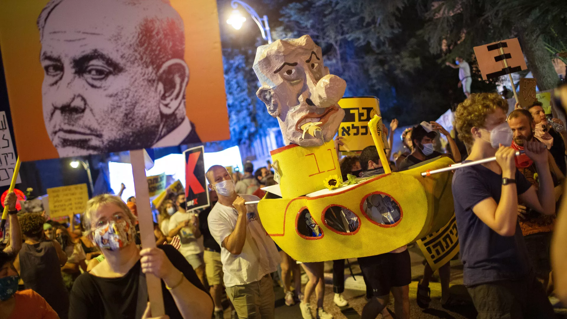 احتجاجات مناهضة للحكومة في القدس ضد رئيس الوزراء الإسرائيلي بنيامين نتنياهو - سبوتنيك عربي, 1920, 21.01.2023