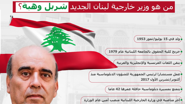 من هو وزير خارجية لبنان الجديد شربل وهبة؟ - سبوتنيك عربي