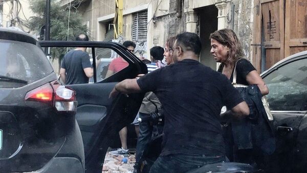 إنفجار في بيروت، لبنان 4 أغسطس/ آب 2020 - سبوتنيك عربي