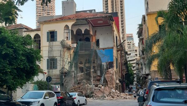 انفجار مرفأ بيروت، لبنان أغسطس/ آب 2020 - سبوتنيك عربي