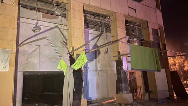 أضرار وسط بيروت بعد انفجار مرفأ بيروت، لبنان 8 أغسطس 2020 - سبوتنيك عربي