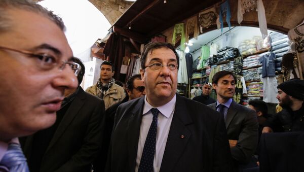 السفير الفرنسي في بيروت، برونو فوشيه - سبوتنيك عربي
