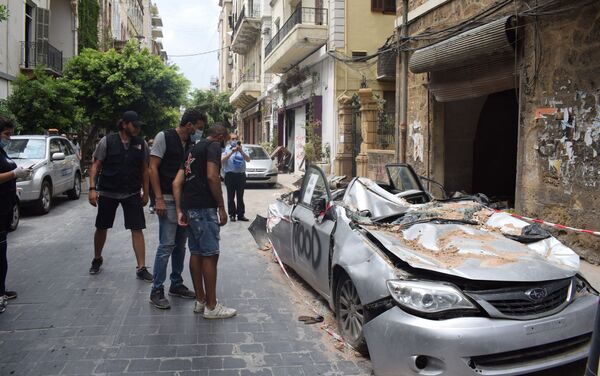 كارثة بيروت بعد مرور اسبوع عليها - سبوتنيك عربي
