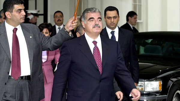 رئيس الحكومة اللبنانية الراحل رفيق الحريري - سبوتنيك عربي