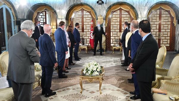 الرئيس التونسي يناقش ملف الهجرة مع وفد إيطالي - سبوتنيك عربي
