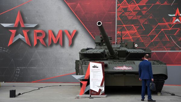 معرض أرميا 2020 - دبابة تي-80 - سبوتنيك عربي