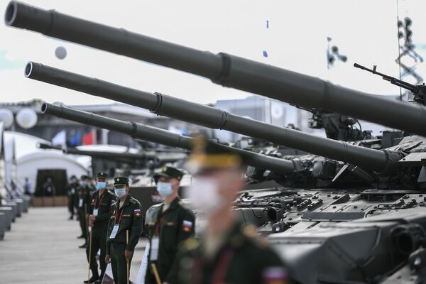  افتتاح معرض أرميا 2020 الدولي للأسلحة والمعدات العسكرية في الحديقة العسكرية الوطنية باتريوت بضواحي موسكو - سبوتنيك عربي