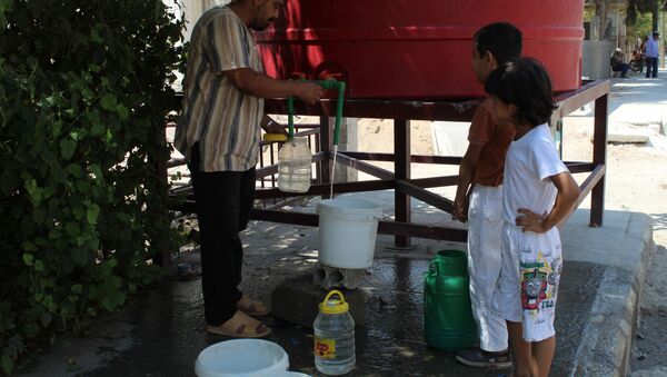 أزمة مياه في الحسكة، سوريا - سبوتنيك عربي