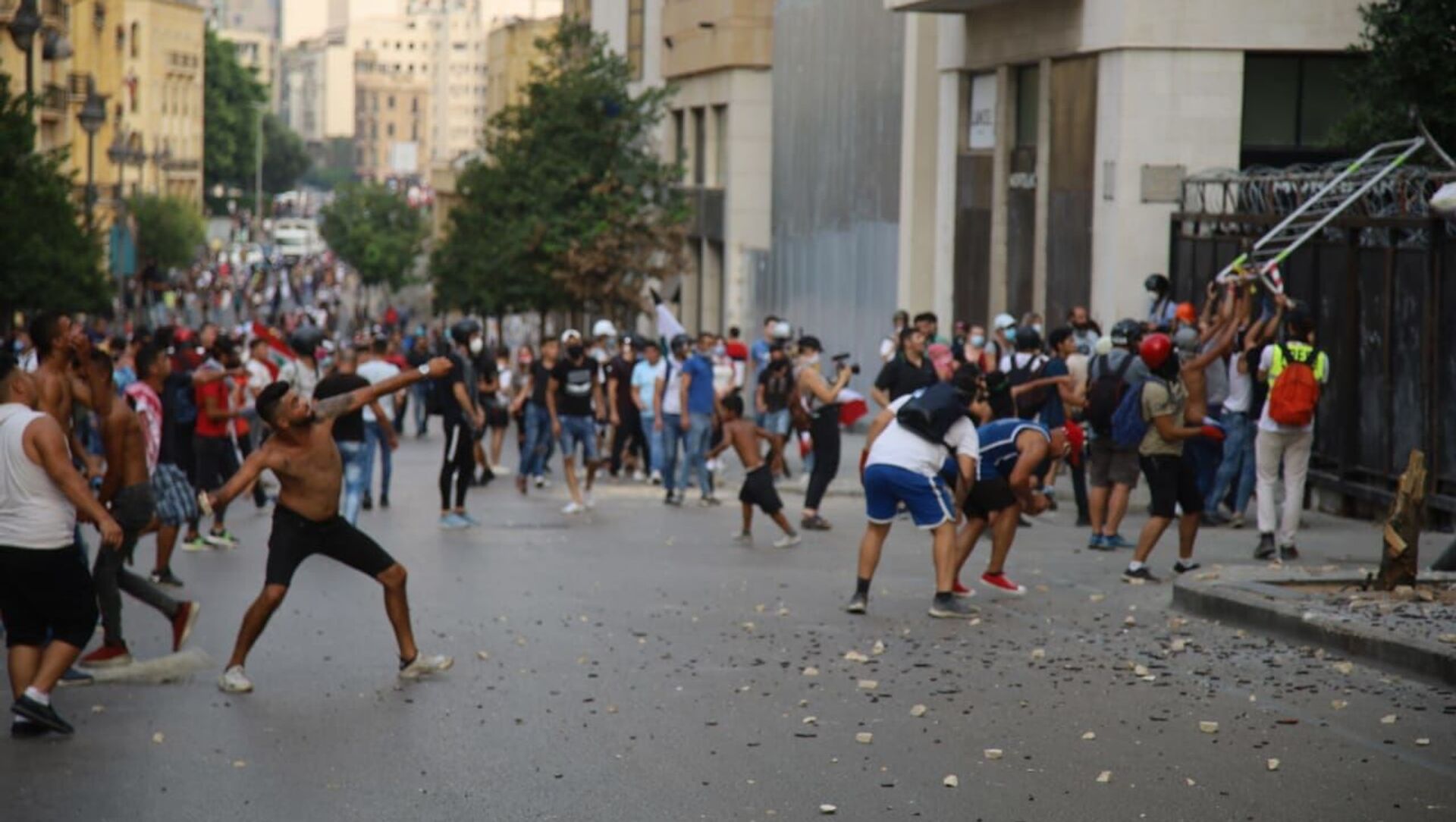 احتجاجات في بيروت، لبنان 1 سبتمبر 2020 - سبوتنيك عربي, 1920, 23.03.2021