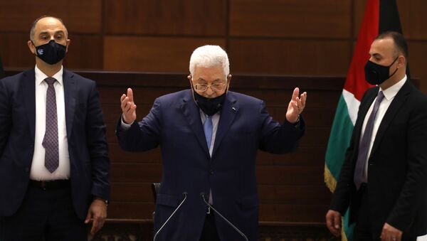 الرئيس الفلسطيني محمود عباس، رام الله، الضفة الغربية، فلسطين 3 سبتمبر 2020 - سبوتنيك عربي