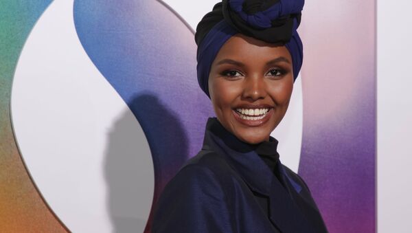 عارضة أزياء ذات أصول صومالية حليمة عدن - سبوتنيك عربي
