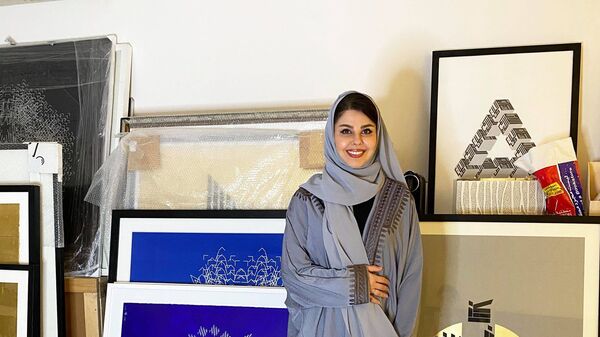 الفنانة التشكيلية السعودية لولوة الحمود - سبوتنيك عربي
