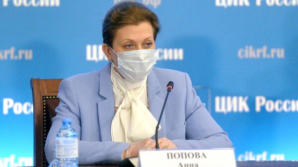 رئيسة هيئة حماية المستهلك الروسية روس بوتريب نادزور، آنا بوبوفا - سبوتنيك عربي