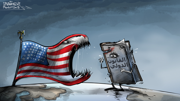 القانون الدولي وأمريكا لا يتفقان - سبوتنيك عربي
