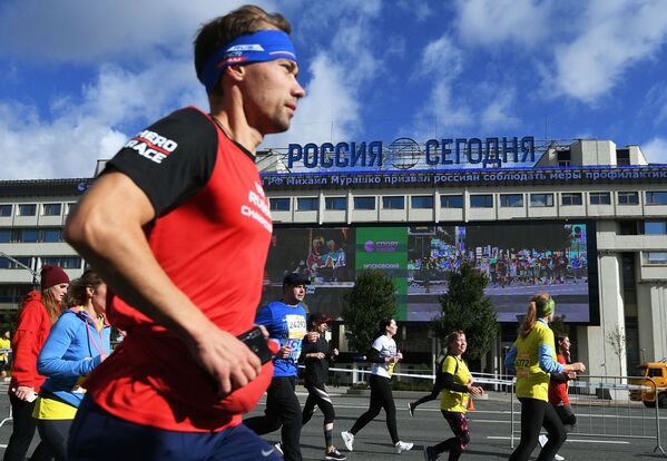 سباق موسكو للركض، ماراثون موسكو - 2020، 20 سبتمبر 2020 - سبوتنيك عربي