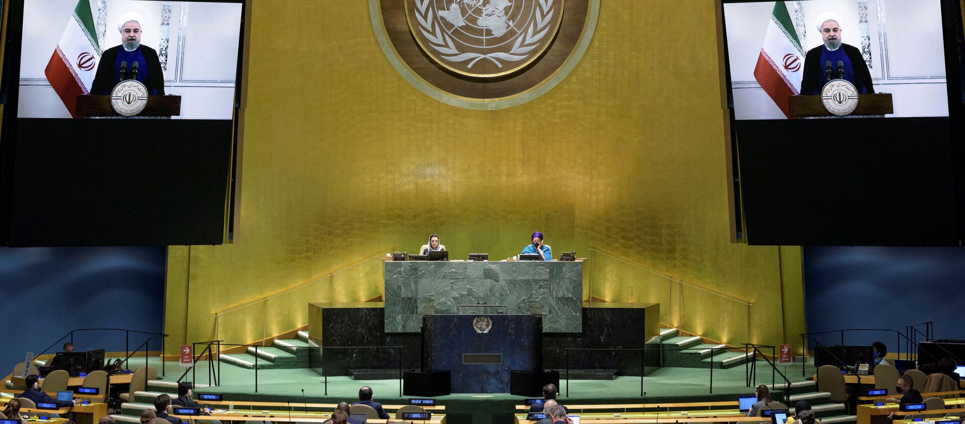اجتماع الدورة الـ 75 للجمعية العامة، الأمم المتحدة 22 سبتمبر 2020 - سبوتنيك عربي, 1920, 30.12.2020