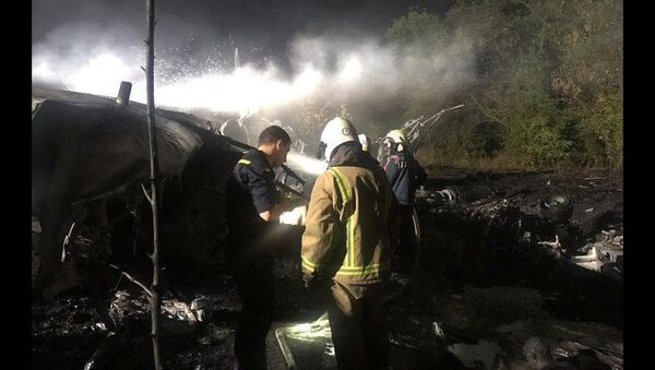 تحطم طائرة عسكرية أوكرانية أنتونوف آن -26  - سبوتنيك عربي