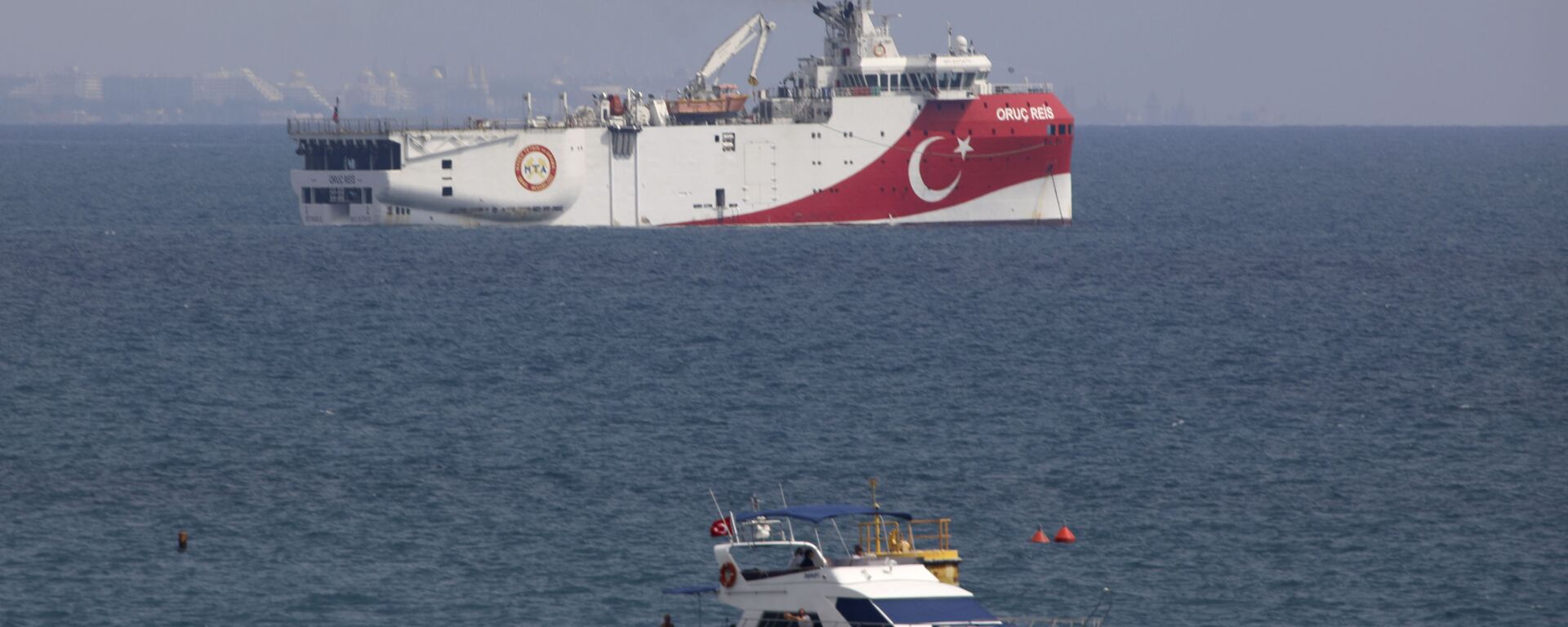 سفينة الأبحاث التركية عروج ريس في البحر المتوسط، تركيا 27 سبتمبر 2020 - سبوتنيك عربي, 1920, 04.01.2022