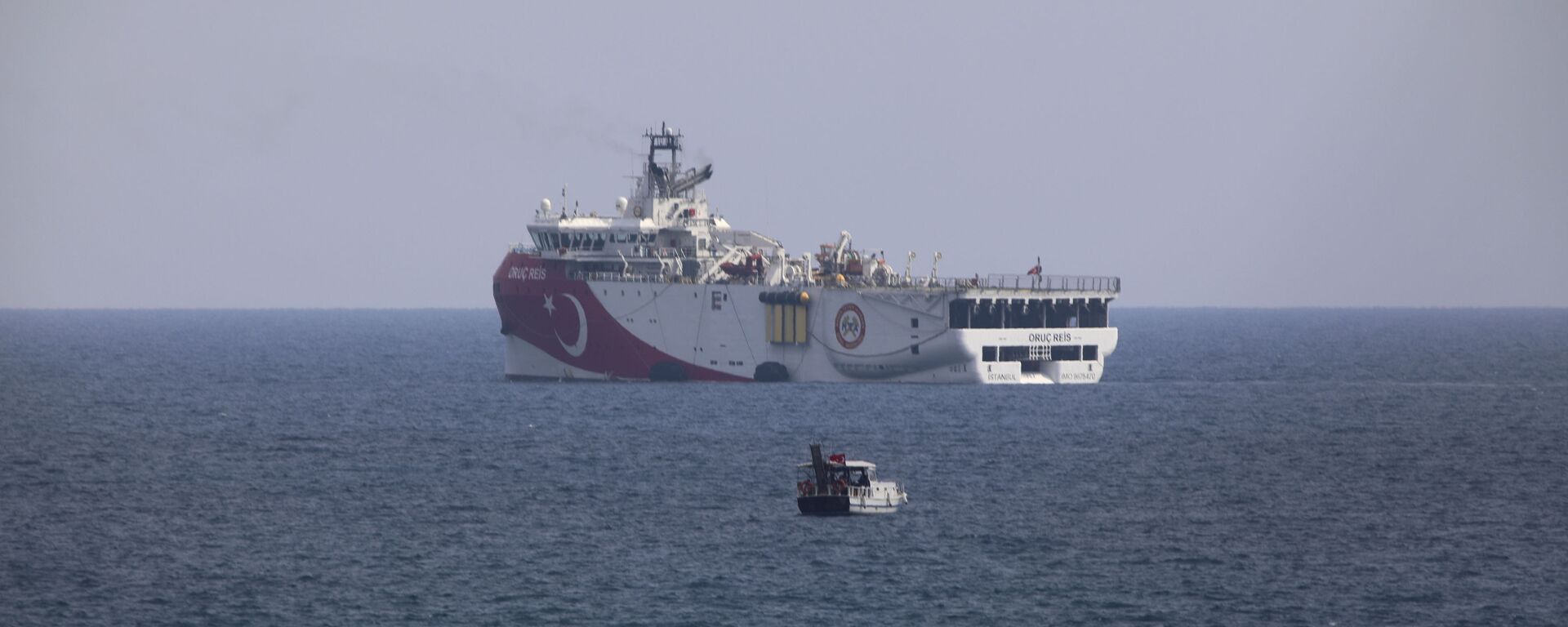 سفينة الأبحاث التركية عروج ريس في البحر المتوسط، تركيا 27 سبتمبر 2020 - سبوتنيك عربي, 1920, 29.10.2021