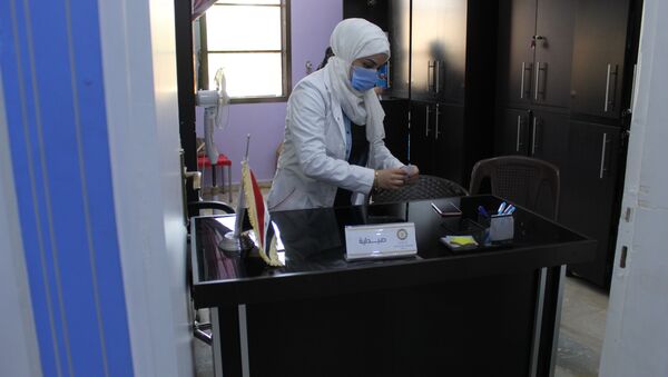 مركز معالجة مرضى السرطان في مدينة الحسكة، سوريا - سبوتنيك عربي