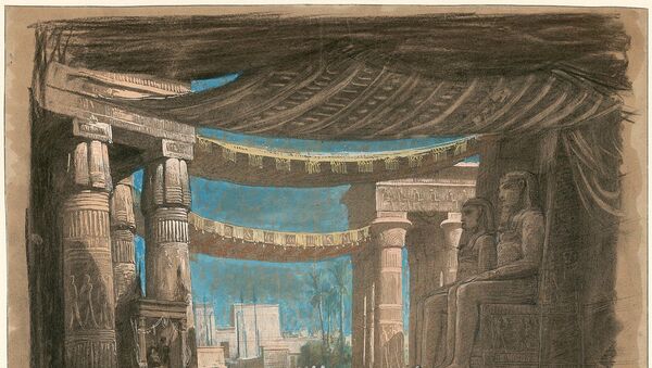  شكل المسرح وزينته لأوبرا  1871م. - سبوتنيك عربي