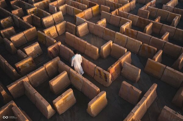 ما هي متاهة الضلال في السعودية... صور ما هي متاهة الضلال في السعودية... صور - سبوتنيك عربي