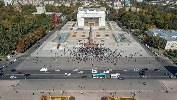 احتجاجات بيشكيك، قيرغيزستان 5 أكتوبر 2020 - سبوتنيك عربي