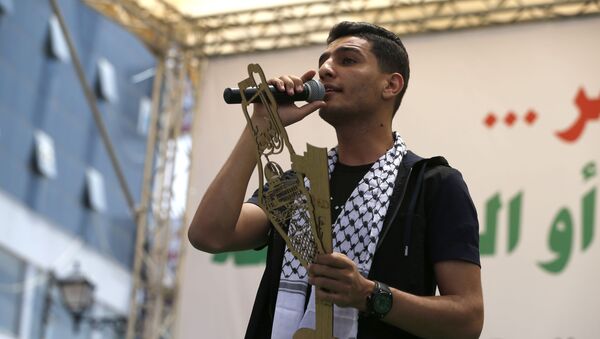 المطرب الفلسطيني محمد عساف - سبوتنيك عربي