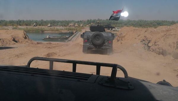 الجيش العراقي يسيطر على مأوى خطير لـداعش في قرية كنعوص، محافظة صلاح الدين، شمالي العراق 19 أكتوبر 2020 - سبوتنيك عربي