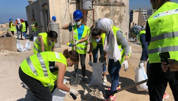 إعادة ترميم مدينة الأشباح... جهود أهلية واسعة لإعادة إعمار بيروت عقب انفجار المرفأ - سبوتنيك عربي