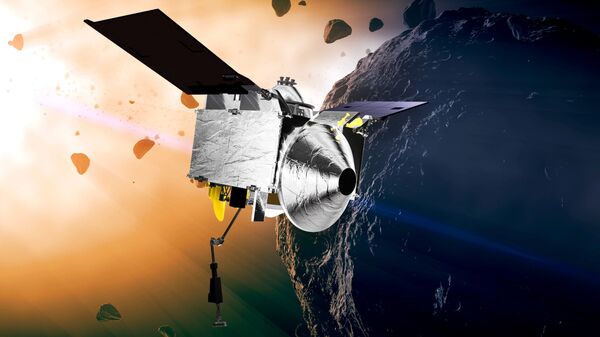 مركبة الفضاء أوزوريس ريكس التي شيدتها  ناسا للهبوط على كويكب بينو  - سبوتنيك عربي