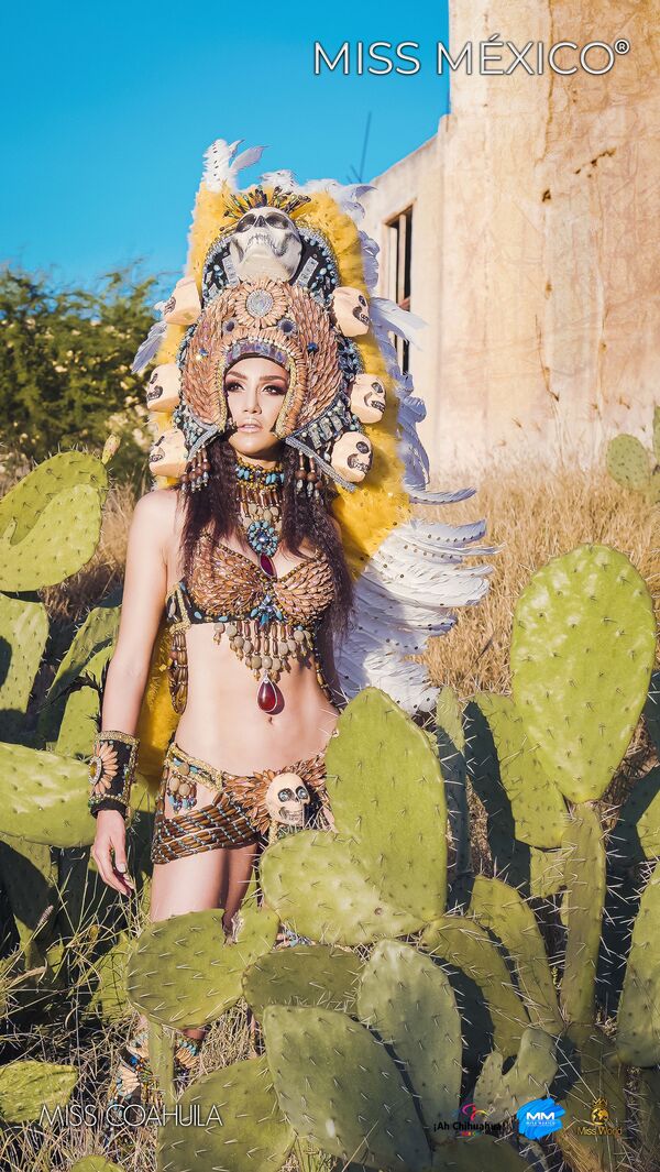 المشاركة في مسابقة ملكة جمال المكسيك 2020،جورجينا فارغاس ممثلة عن ولاية كواهويلا - سبوتنيك عربي