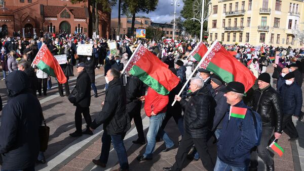 احتجاجات بيلاروس - سبوتنيك عربي