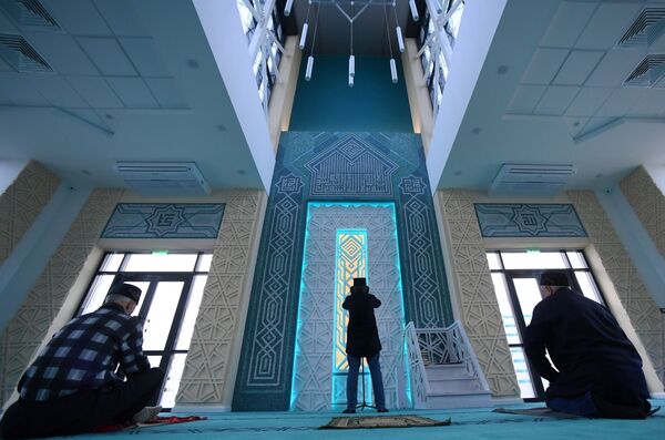 افتتاح مسجد تشالي يار في مدينة نابرجنيي تشيلني، روسيا 24 أكتوبر 2020 - سبوتنيك عربي