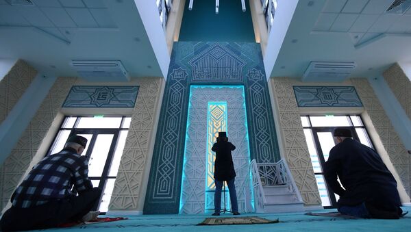 افتتاح مسجد تشالي يار في مدينة نابرجنيي تشيلني، روسيا 24 أكتوبر 2020 - سبوتنيك عربي