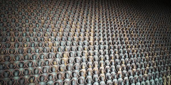 صورة بعنوان 84000 تمثال لبوذا الطب، للمصور الياباني شينيا إتهانا، الذي دخل ضمن قائمة توب 50 صورة من بيئة البناء المفتوحة في مسابقة جائزة إبسون بانو للتصوير البنورامي الدولية - سبوتنيك عربي