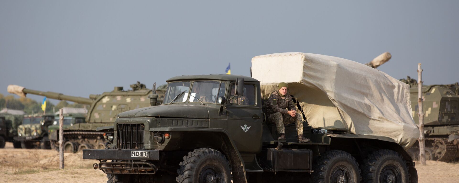 مناورات الجيش الأوكراني في إقليم كييفسكايا، راجمة صواريخ بي إم - 21 (غراد)، أوكرانيا - سبوتنيك عربي, 1920, 14.06.2022