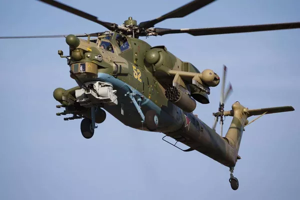 مناورات الطيران الحربي الروسي في إقليم تفيرسكايا (تفير) - الجيش الروسي، مروحية «مي - 28 إن» - سبوتنيك عربي