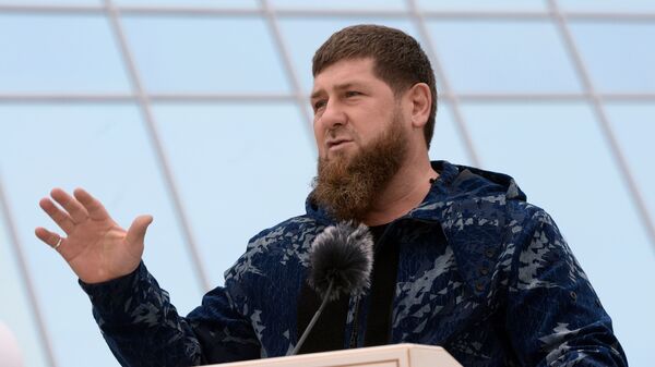 رئيس جمهورية الشيشان رمضان قاديروف، روسيا 27 أكتوبر 2020 - سبوتنيك عربي