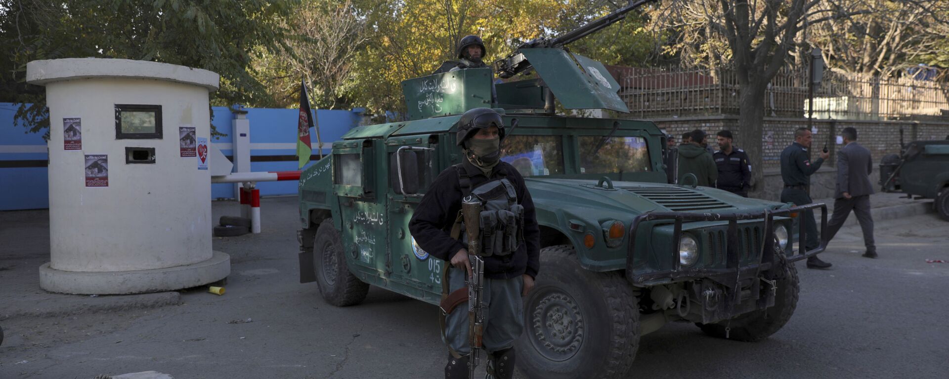 أثار هجوم استهدف جامعة كابول، أفغانستان، 3 نوفمبر 2020 - سبوتنيك عربي, 1920, 13.04.2021