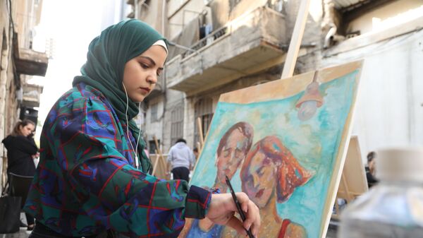 فن على الطريق... رسامو الشوارع يعودون إلى دمشق - سبوتنيك عربي