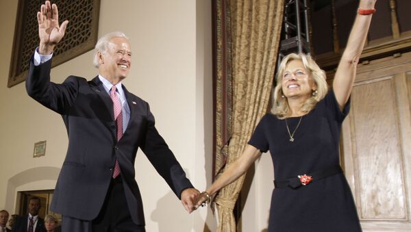 السيدة الأولى للرئيس الأمريكي المنتخب جيل بايدن زوجة جو بايدن، الولايات المتحدة 2008 - سبوتنيك عربي