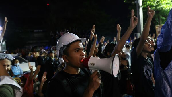 الاحتجاجات المناهضة للحكومة في تايلاند - سبوتنيك عربي