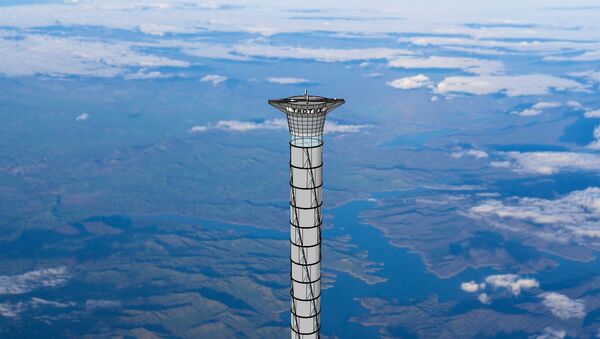 تصميم لمصعد الفضاء - سبوتنيك عربي