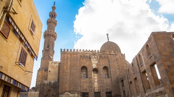 مسجد السلطان قايتباي في صحراء المماليك - القاهرة - سبوتنيك عربي